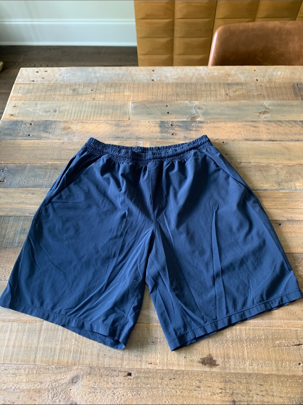lululemon athletica Men's Navy Athletic Shorts